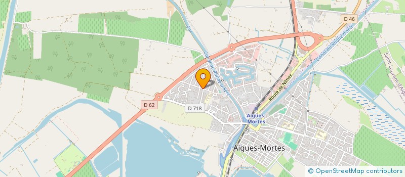 localisation de l'entreprise MONSIEUR ROBIN ROUSSEL  AIGUES-MORTES