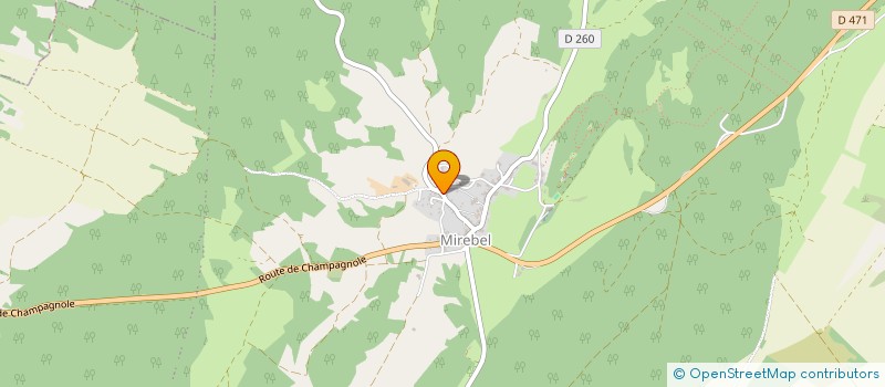 localisation de l'entreprise MONSIEUR ROBIN ROUSSELLE  HAUTEROCHE