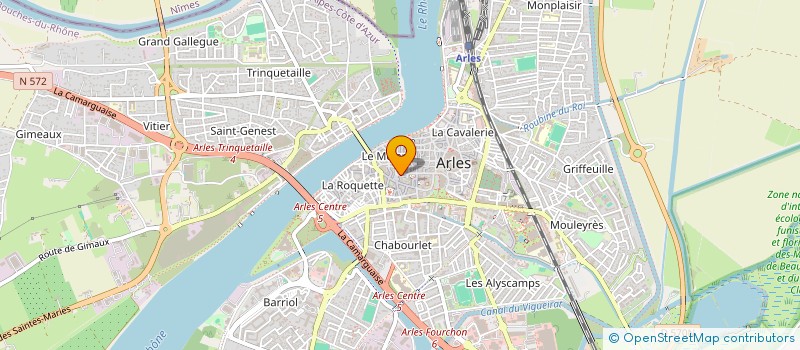 localisation de l'entreprise MONSIEUR ROBIN ROZENKRANC  ARLES