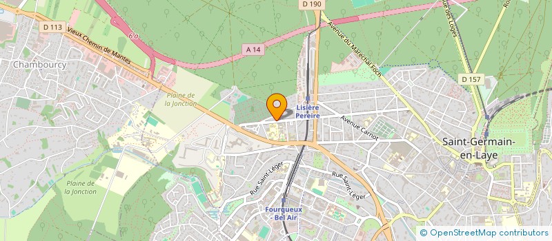 localisation de l'entreprise MONSIEUR ROBIN RUAN à SAINT-GERMAIN-EN-LAYE