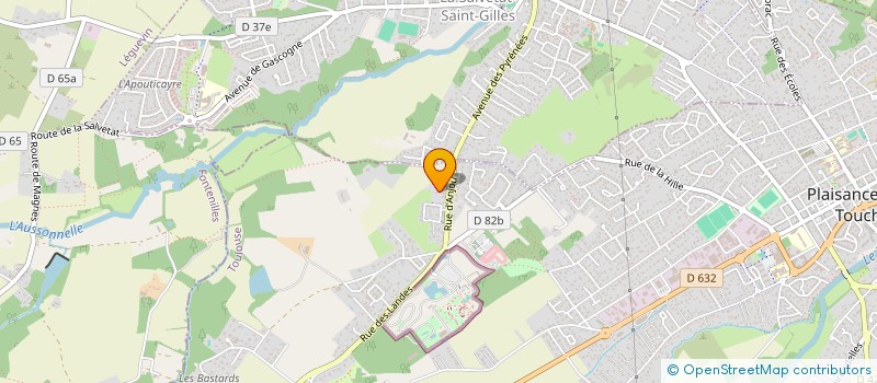 localisation de l'entreprise MONSIEUR ROBIN SANCHEZ  PLAISANCE DU TOUCH