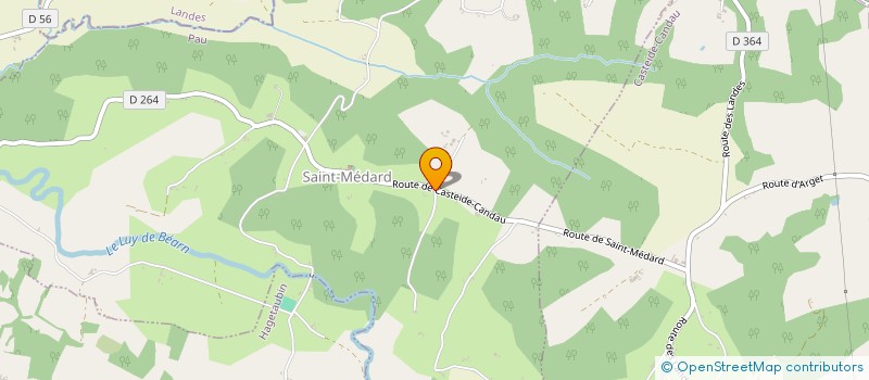 localisation de l'entreprise MONSIEUR ROBIN SCAFARTO  SAINT-MEDARD