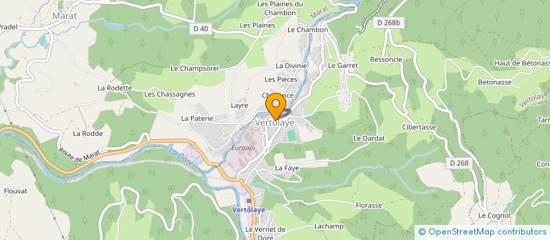 localisation de l'entreprise MONSIEUR ROBIN SCHEEN à VERTOLAYE