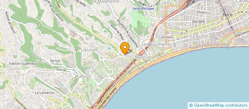 localisation de l'entreprise MONSIEUR ROBIN SCHICKLER à NICE