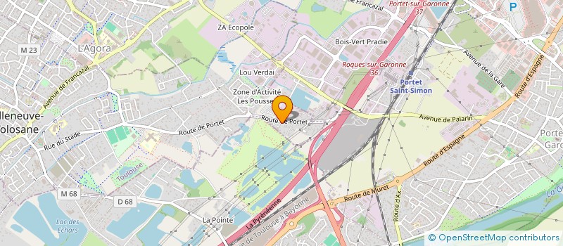 localisation de l'entreprise MONSIEUR ROBIN SECCHI à VILLENEUVE-TOLOSANE