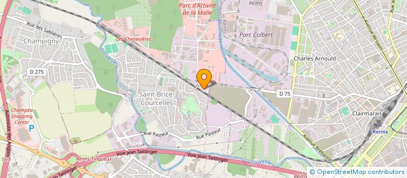 localisation de l'entreprise MONSIEUR ROBIN SEDILLO  SAINT-BRICE-COURCELLES