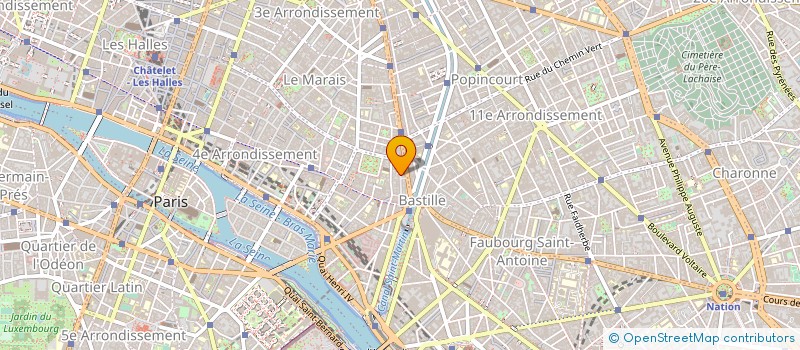 localisation de l'entreprise MONSIEUR ROBIN SEGRE  PARIS