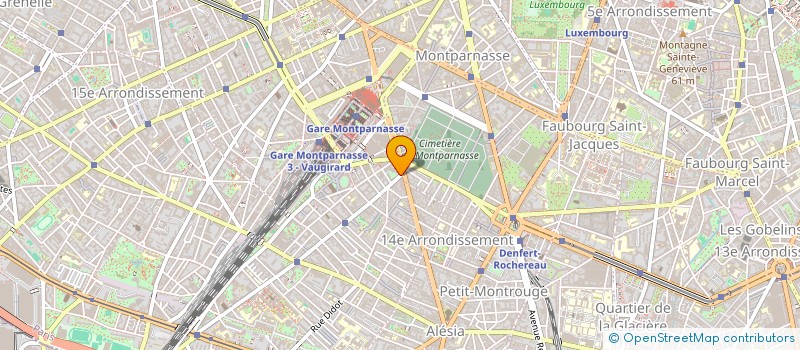 localisation de l'entreprise MONSIEUR ROBIN SEGUY  PARIS