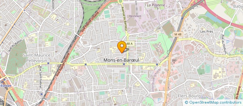 localisation de l'entreprise MONSIEUR ROBIN SEN GUPTA  MONS-EN-BARUL