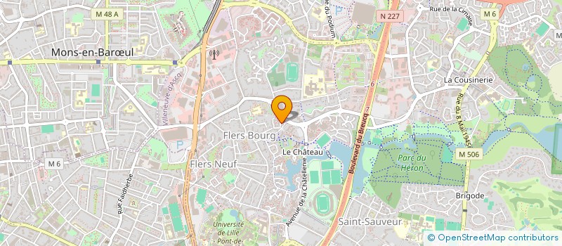 localisation de l'entreprise MONSIEUR ROBIN SFEIR à VILLENEUVE-D'ASCQ