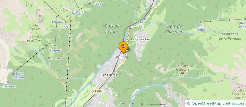 localisation de l'entreprise MONSIEUR ROBIN TENDILLE à CHAMONIX-MONT-BLANC