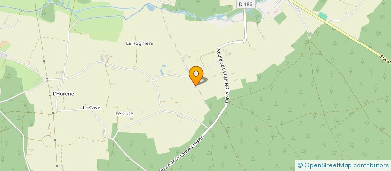 localisation de l'entreprise MONSIEUR ROBIN TINGLE  BAUGE-EN-ANJOU