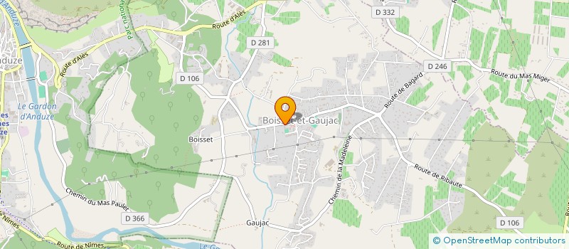 localisation de l'entreprise MONSIEUR ROBIN TORREILLES  BOISSET-ET-GAUJAC