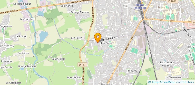 localisation de l'entreprise MONSIEUR ROBIN TOSSOU EZIN à SAINT-DENIS-LES-BOURG