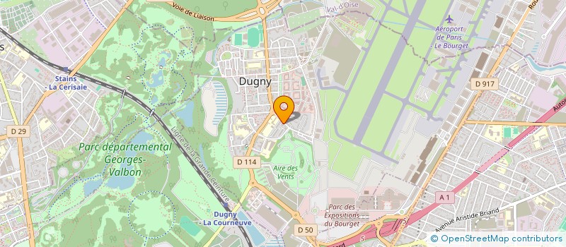 localisation de l'entreprise MONSIEUR ROBIN TOSUN  DUGNY