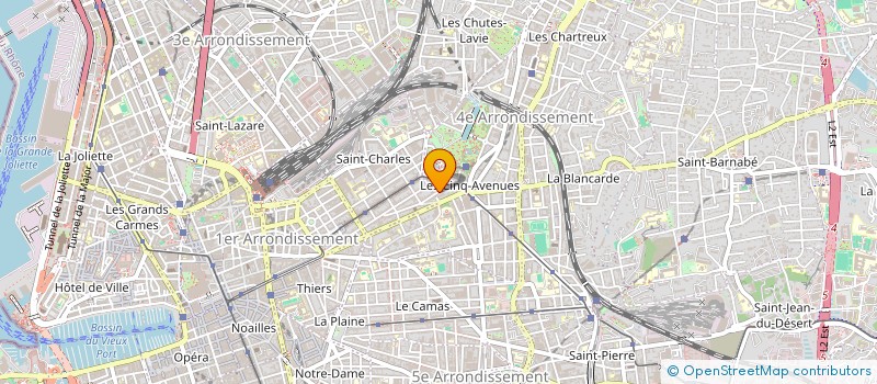 localisation de l'entreprise MONSIEUR ROBIN TOUCHARD à MARSEILLE