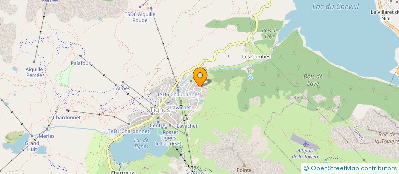 localisation de l'entreprise MONSIEUR ROBIN TRAMOY  TIGNES