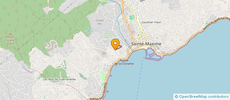 localisation de l'entreprise MONSIEUR ROBIN TRUCY à SAINTE-MAXIME