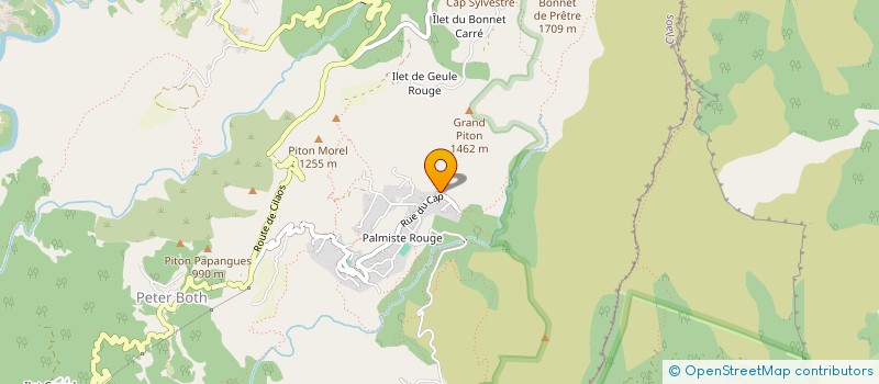 localisation de l'entreprise MONSIEUR ROBIN TURPIN  CILAOS