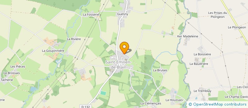 localisation de l'entreprise MONSIEUR ROBIN VALLAIS à BLAIN