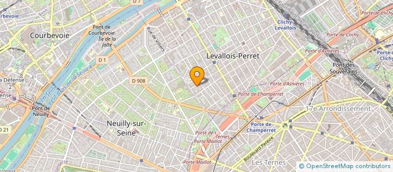 localisation de l'entreprise MONSIEUR ROBIN VANDAMME à LEVALLOIS-PERRET