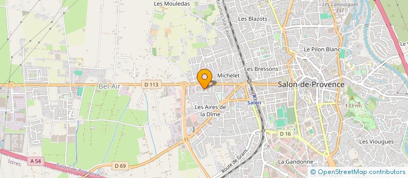 localisation de l'entreprise MONSIEUR ROBIN VELLA  SALON-DE-PROVENCE