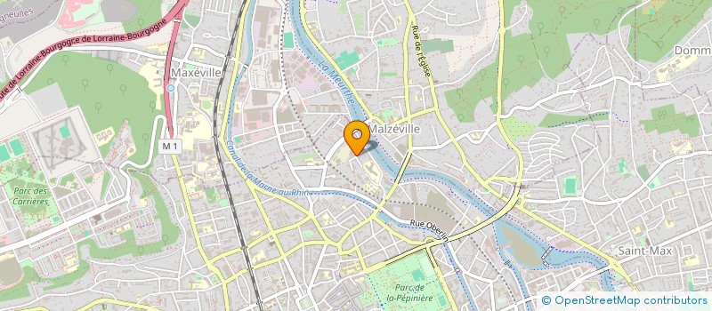 localisation de l'entreprise MONSIEUR ROBIN VERDUSEN  NANCY