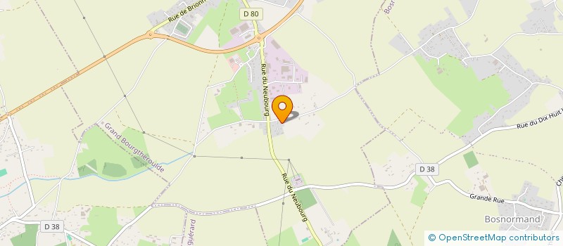 localisation de l'entreprise MONSIEUR ROBIN VERGER  GRAND BOURGTHEROULDE