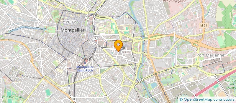 localisation de l'entreprise MONSIEUR ROBIN VINCENT  MONTPELLIER