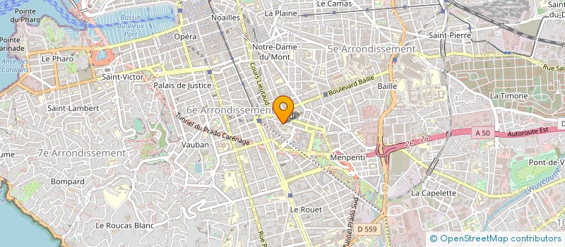 localisation de l'entreprise MONSIEUR ROBIN YETTOU à MARSEILLE