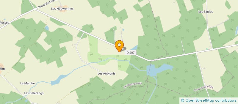 localisation de l'entreprise MONSIEUR ROBIN ZAOUI  CHAMPCEVRAIS