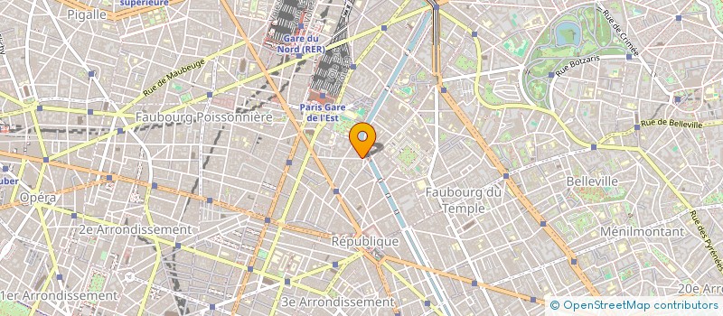 localisation de l'entreprise MONSIEUR ROBINSON LESERVOISIER  PARIS