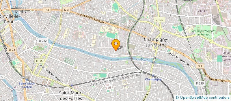 localisation de l'entreprise MONSIEUR ROBINSON PELEKEH TIMMY à CHAMPIGNY-SUR-MARNE