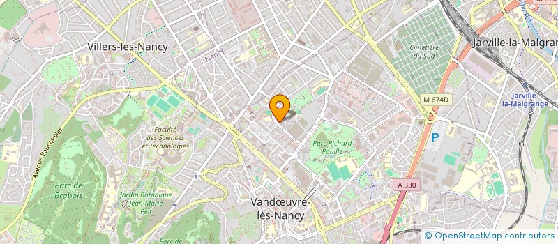 localisation de l'entreprise MONSIEUR ROBINSON RUBIO PARADA  VANDUVRE-LES-NANCY