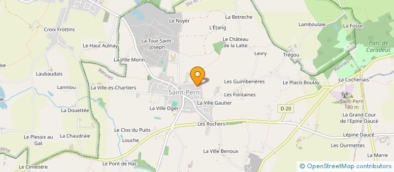 localisation de l'entreprise MONSIEUR ROBINSON TRELLU  SAINT-PERN