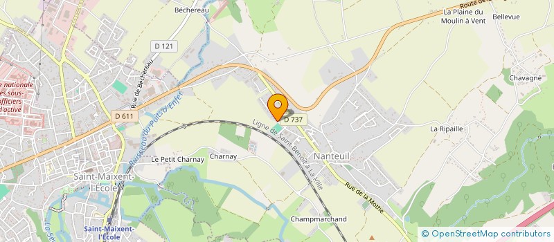 localisation de l'entreprise MONSIEUR ROBINSON WEISS  NANTEUIL