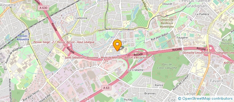 localisation de l'entreprise MONSIEUR ROBINZON ZHELEV à PESSAC