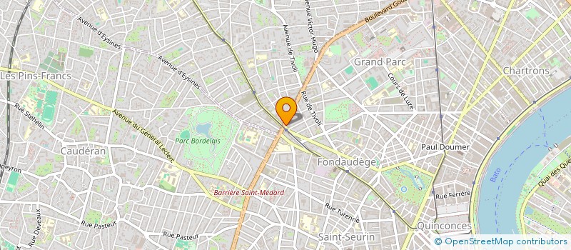 localisation de l'entreprise MONSIEUR ROBSON CAETANO DE ANDRADE à BORDEAUX