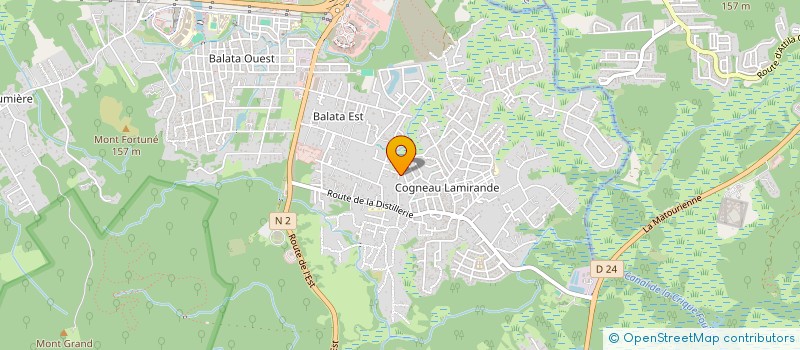 localisation de l'entreprise MONSIEUR ROBSON DE OLIVEIRA DIAS  MATOURY
