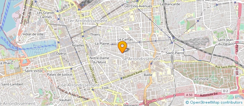 localisation de l'entreprise MONSIEUR ROBSON RODRIGO DE SOUSA à MARSEILLE
