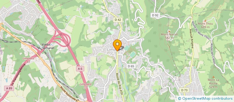 localisation de l'entreprise MONSIEUR ROCCO AMOROSO  MORANCE