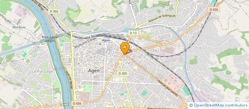 localisation de l'entreprise MONSIEUR ROCCO DENISI  AGEN