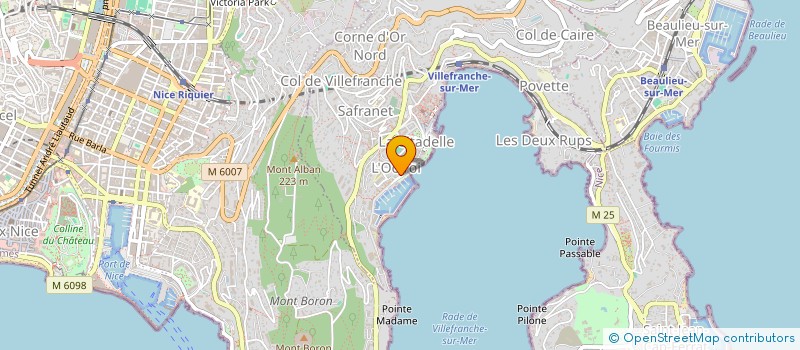 localisation de l'entreprise MONSIEUR ROCCO GARPOPOLO à VILLEFRANCHE-SUR-MER