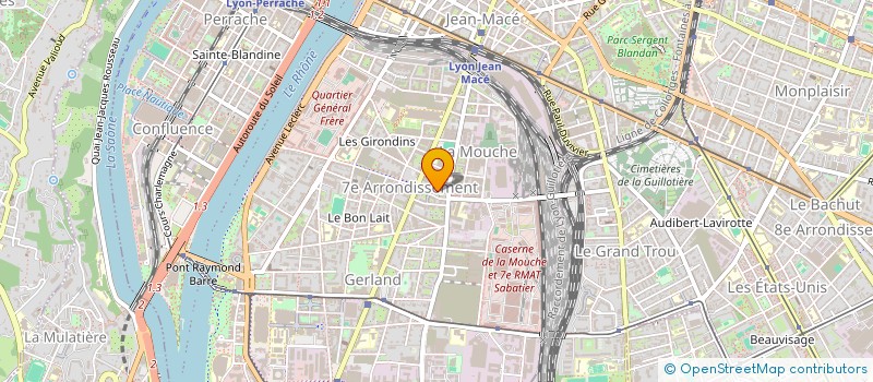 localisation de l'entreprise MONSIEUR ROCCO GRIFFOND  LYON