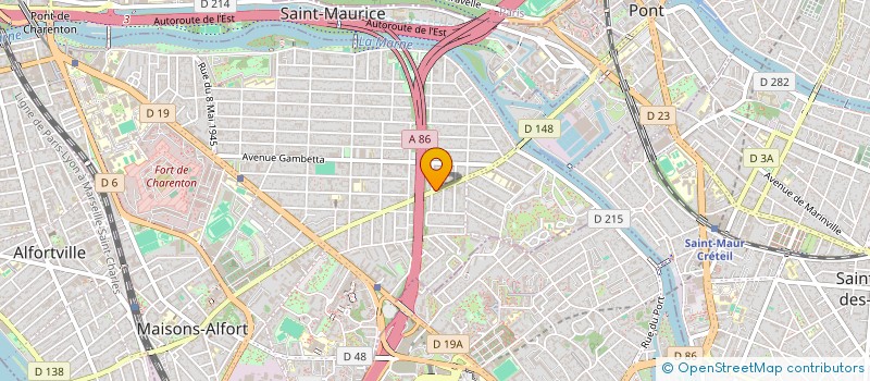 localisation de l'entreprise MONSIEUR ROCCO MARESCHI à MAISONS-ALFORT