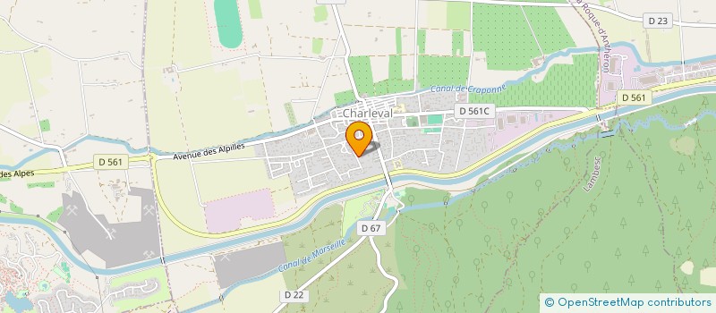 localisation de l'entreprise MONSIEUR ROCH AMBROSINI  CHARLEVAL