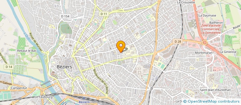 localisation de l'entreprise MONSIEUR ROCH ANGLADE  BEZIERS