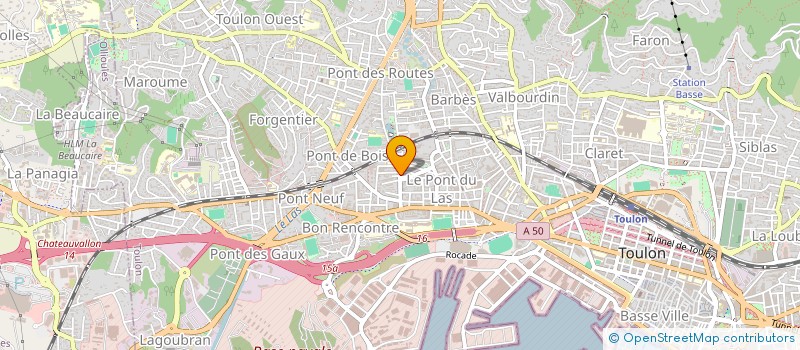 localisation de l'entreprise MONSIEUR ROCH-ANTONE PIERI  TOULON