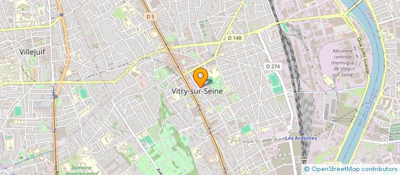 localisation de l'entreprise MONSIEUR ROCH ARMANDO  VITRY-SUR-SEINE