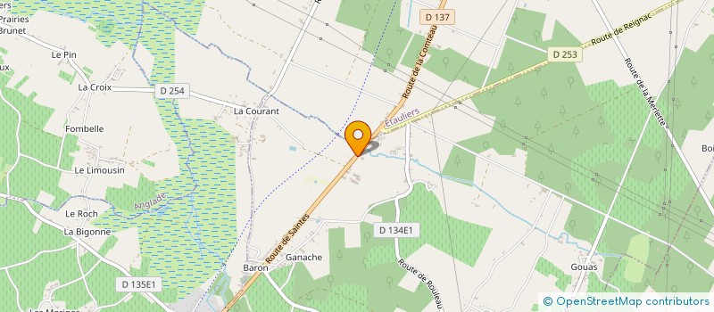 localisation de l'entreprise MONSIEUR ROCH BIAHOMBA  CARTELEGUE